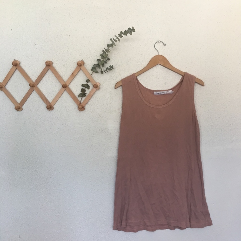 🎈VTG Ribbed Tank Dress